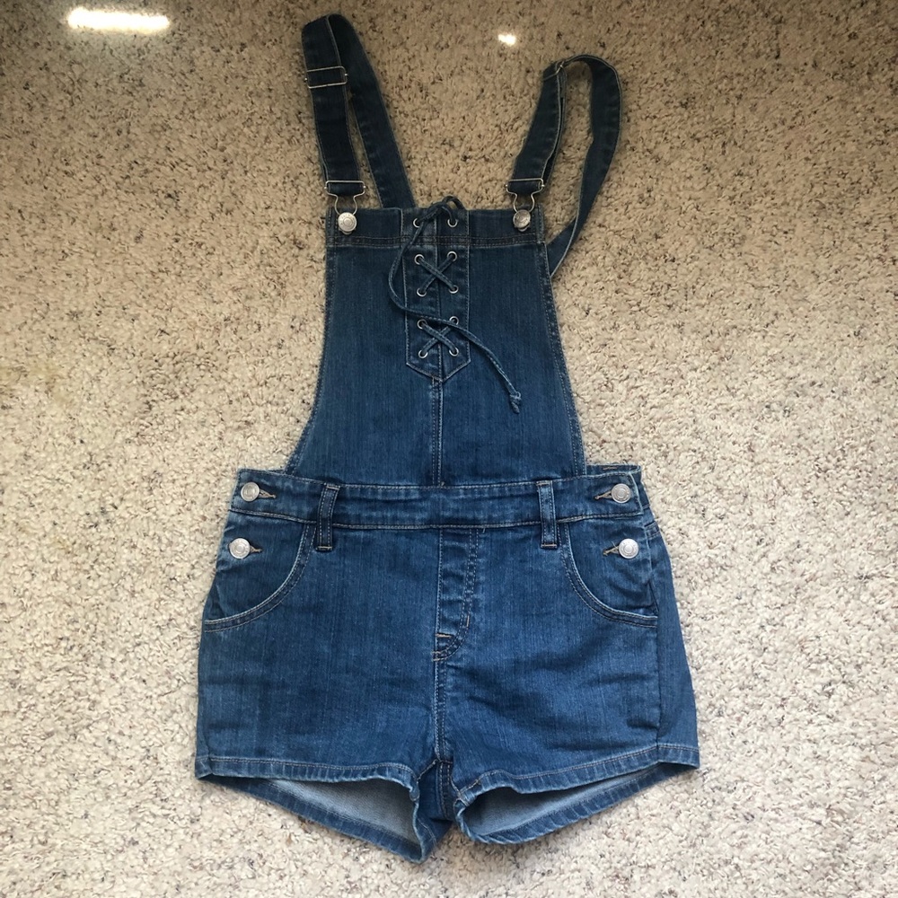 PacSun denim overalls